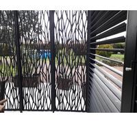 Habrita Panneau latéral pour pergola - Anthracite