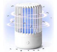 Mouche Rechargeable Appareil MoustiqueTue Electrique Attrape Tue Interieur, Moucherons USB puissants RAQUETTE ELECTRIQUE ANTI-MOUST