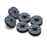 MOUDOAUER Lot de 6 bobines de rechange 5307-20 pour débroussailleuse Gardena Turbotrimmer SmallCut 300/23 avec alimentation automatique en nylon
