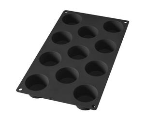 Moule 11 mini muffins gourmet noir silicone 5.00 cm LEKUE 30.00x17.50 cm