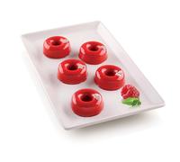 Moule 15 mini donuts silicone platinum Silikomart
