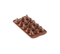 Moule 3d Chocolat Mr And Mrs Brown En Silicone Silikomart