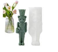Moule 3D en forme de statue d'animal, réutilisable, fait à la main | Kit de création de Noël pour gelée, aromathérapie, argile, fêtes, maison, bureau, bureau