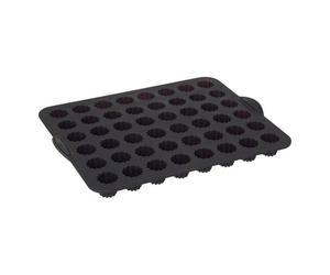 Moule 48 cannelés silicone ""Silitop"" noir vert - 5five