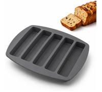 Moule 5 Cake Long Multi Mini Apéritif Apero Compatible Cake Factory Infinity Xxl En Silicone Platinum Petit, Patisserie, Brioche