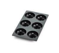 Moule 6 Donuts Noir