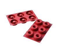 Moule 6 donuts silicone Platinium Silikomart