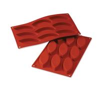 Moule 9 barquettes ou calissons silicone Silikomart