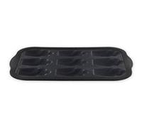 Zenker 685538 Moule à madeleines en fibre de verre, moule pour 9 madeleines, moule à madeleines, Silicone fibre de verre, Nylon, Gris, 28 x 18 x 2 cm