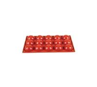 Moule à 15 demies sphères en silicone pavoni G