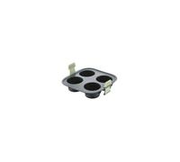 Lékué – Moule à muffins pour friteuse à air – 4 pièces – Gris