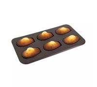 Moule à 6 Madeleines Anti-Adhérent GOBEL Taille Gourmande