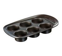 Pyrex – Moule à 6 muffins Asimetria – métal antiadhésif Ø 6,5 cm