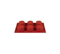 Moule à 6 muffins en silicone pavoni G