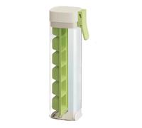 Moule à bac à glaçons à pression à une main avec mécanisme de blocage des o | Machine à glaçons Portable en verre 21x8cm, pour congélateur de jus, boissons réfrigérantes, whisky, Cocktail, cuisine, fête