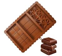 Moule à barres de chocolat en silicone Moule Rectangulaire Réutilisable