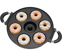 Moule à beignets - Appareil à beignets - Pour la pâtisserie - 7 cavités - 40 x 28 cm - Gris