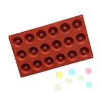 Moule à beignets, plateaux à beignets, Plateau à beignets en silicone à 18 cavités pour la cuisson, Machine à beignets multifonctionnelle, plateau de fabrication de bagels résistant à la chaleur pour