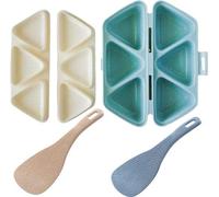 Moule à bento pour riz, 2 pièces, 6 en 1, cuisson autonome, cuisine, riz
