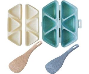Moule à bento pour riz, 2 pièces, 6 en 1, cuisson autonome, cuisine, riz