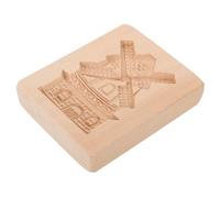 Moule à Biscuits Créatif en Bois pour Pâte et Morceaux de Sucre | Démoulage Facile, Surface Lisse sans Bavures, Rangement Compact, Accessoire Pratique pour Pâtisserie Familiale et Fêtes