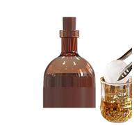 Moule à boules de glace en silicone pour bouteille de vin, outil de bloc froid avec construction stable, accessoire de cube à billes facile à utiliser, fournitures de cuisine, refroidisseur de