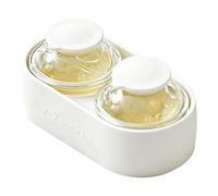 Moule à boules de glace - Moule rond en silicone 13,6 x 7,3 cm avec 2 cavités | Boule à glace à cocktail avec couvercle anti-fuite, refroidissement à whisky, boissons à cocktails | Whisky Ice Mold