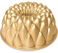 Moule à Bundt Nordic Ware Kaleidoscope Or - Aluminium coulé - ø 23 cm