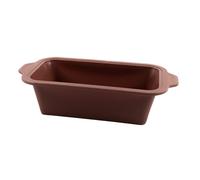 Moule à cake en silicone Point Virgule 22x12x7cm Marron
