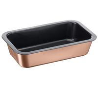 Moule à cake large Tefal Airbake J2555314 23X13 cm Anti-adhésif Acier Marron