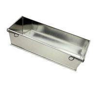 Moule à cake ou pâté ouvrant - GOBEL - 24cm - Fer blanc - Dimensions intérieurs 220 x 80 mm int - H70 mm