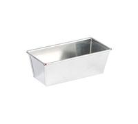 GOBEL - Moule à cake plié bordé sur fil - Fer blanc - Matériau recyclable - 21 x 9 x 7 cm