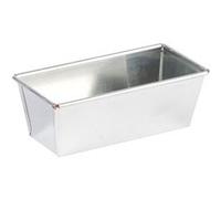 Moule à cake plié bordé sur fil 21x10 cm - Gobel - Argent / Métallique - Métal Argent G
