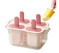 Moule à cake pop | 4 cavités anti-fuites, antiadhésif et de qualité alimentaire, moule am-maker | pour desserts faits à la main, congélateur, maison, cuisine, pique-nique, fêtes, réunions