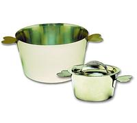 Moule à Charlotte sans couvercle professionnel en acier inoxydable à 180 mm de diamétre