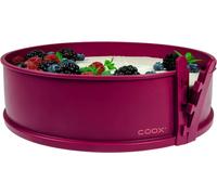 Moule à charnière Ø 26 cm avec plat de service Rouge Coox