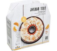 Moule à charnière à deux fonds avec revêtement antiadhésif, 26 cm, pour une cuisson facile