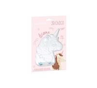 SCRAP COOKING - Moule Rigide Chocolat Licorne - Moule 3D Choco pour Créer Licornes en Chocolat - Accessoire Pâtisserie Qualité Professionnelle - 6755