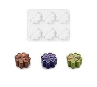 Moule à chocolat en silicone motif trèfle à quatre feuilles, moule français pour mousse et gâteaux, outils de pâtisserie, ustensiles de cuisson en silicone pour la cuisine