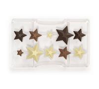 Moule à chocolats en polycarbonate x 10 cavités ETOILE