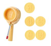 Moule à dessert à saveur/fleur, outil de pâtisserie, presse à main, emporte-pièce à dessert, outil de cuisson pour le festival de la mi-automne, tampons à biscuits et presse à découper faciles à