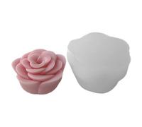 Moule à dessert en silicone en forme de rose | Moule flexible en silicone à motifs pour pâtisseries et pâtisseries