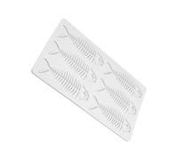 Moule À Fondant En Silicone Arête De Poisson, Moule En Silicone Pour Poisson, Tapis Dentelle Silicones Patisserie, Moules Gâteaus Pour Gâteau, Outil De Décoration De Gâteau Fondant Pour Aliments Savon