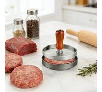 Moule à galettes anti-adhésif de 8,9 cm avec poignée ergonomique pour barbecue et barbecue