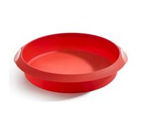 Moule à gâteau 24 cm, rouge, silicone, Lékué