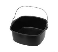 Moule à gâteau avec revêtement antiadhésif en acier au carbone de 17,8 à 20,3 cm pour bagels, fromages, gâteaux arc-en-ciel, pain toast, pâtisserie DIY (17,8 cm)