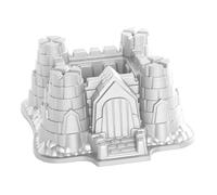 Moule à gâteau bundt château Castle Bundt® argent Nordic Ware