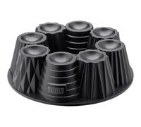 Moule à gâteau bundt INSPIRATION 26 cm, gris, metal, Kaiser