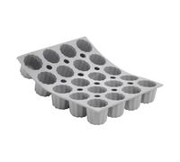 Moule à gâteau ELASTOMOULE pour 20 mini-muffins canelés de 3,5 cm de diamètre, de Buyer