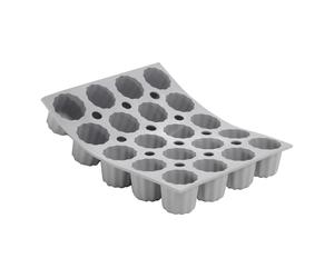 Moule à gâteau ELASTOMOULE pour 20 mini-muffins canelés de 3,5 cm de diamètre, de Buyer